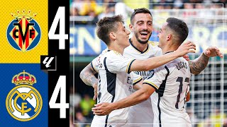 Villarreal 44 Real Madrid  HIGHLIGHTS  LaLiga 202324 [upl. by Lamdin]