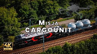 Loty dla Cargounit w Janikowie Dronujemy ciuchcie  cargounit cargo trains [upl. by Durno500]