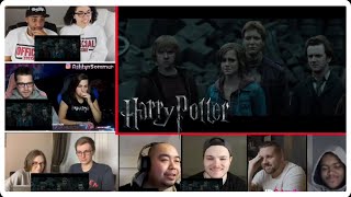 Harry Potter Death Scene Reaction Mashup  Harry Potter And Deathly Hallows Part 2 [upl. by Cecelia]