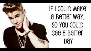 Justin Bieber  I Would Lyrics [upl. by Eatnahc]