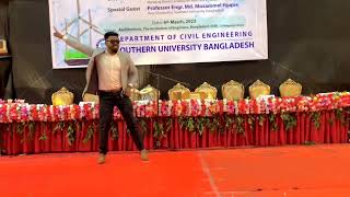 Chander bati kosom diya valobashiliFarewell programmeSouthern University Bangladesh [upl. by Ahseyi915]