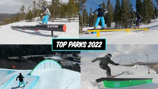 TOP 3 TERRAIN PARKS 2022 North America [upl. by Kronick]