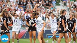 Northwestern vs Denver 2023 NCAA womens lacrosse semifinals highlights [upl. by Slrahc]