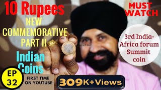 10 Rupees New Commemorative Coins  Rare commemorative coin  thecurrencypedia tcpep32 viral 😊🙏🏼 [upl. by Cleave]