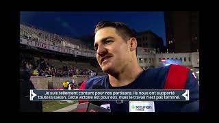 Reportage du match Alouettes Vs TigerCats [upl. by Eninnaj]