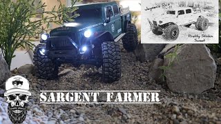 Scx24 Dodge Power Wagon Sergeant Farmer [upl. by Cherian]