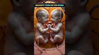 Twins  Twin Pregnancy  Babies in the womb  Multiple Pregnancy shortsfeed twins baby [upl. by Annoik636]