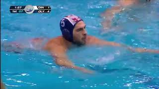 WaterPolo  7 buts de Ioannis Fountoulis Olympiacos contre le Dinamo Tbilisi en LDC [upl. by Steinway801]