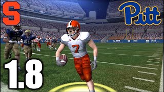 Syracuse at Pittsburgh  NCAA Football 06 Syracuse Orange Dynasty  S1E8 [upl. by Leilani]