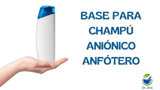 Champú base para formulación cosmética y magistral [upl. by Neeka]