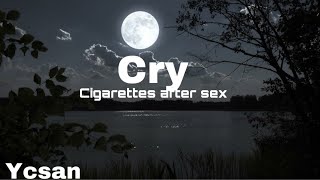 CAS cry lyrics video [upl. by Jewel916]