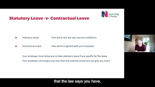 IEN live event Topic  Understanding statutory leave within the Independent Sector [upl. by Virgil446]