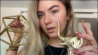 ASMR but only with gold English Mouth Sounds Tapping Cracking [upl. by Trebuh]