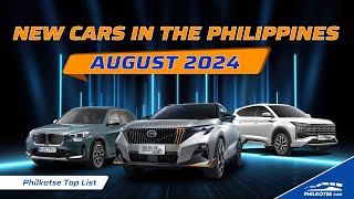 New Cars in the Philippines  August 2024  Philkotse Top List [upl. by Stephanie]