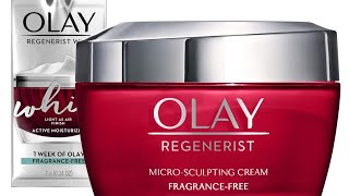 Olay Regenerist Micro Sculpting Cream Honest Review olayolaycream [upl. by Gordan577]