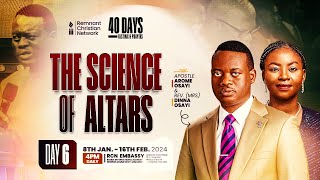 APOSTLE AROME OSAYI  40 DAYS FASTING AND PRAYER  THE SCIENCE OF ALTARS  DAY 6  13TH JAN 2024 [upl. by Fraser]