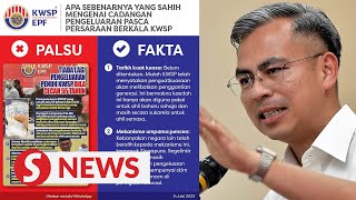 Poster claiming govt agreed monthly EPF withdrawal is fake says Fahmi [upl. by Anneirb]