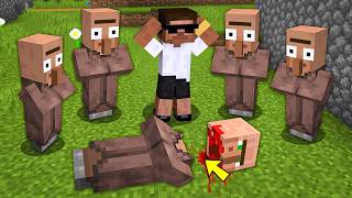 Who Killed This Villager in My Village Minecraft😲 [upl. by Rolyks]