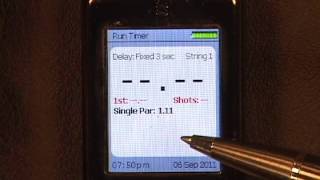 CED7000PRO Shot Timer  Par Settings [upl. by Dhumma]