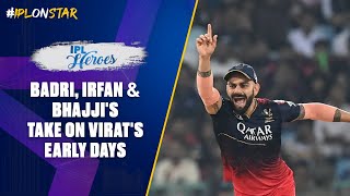 Badrinath Irfan and Harbhajan Share Their First Impression of Virat Kohli  IPL Heroes [upl. by Nohj]