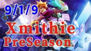 Immortals Xmithie Ezreal Jungle vs Kayn Patch 722 [upl. by Manas88]