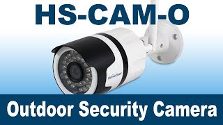 HomeSeer HSCAMO Security Camera  Initial Set Up [upl. by Hardin]