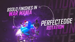 War mania tournament Gameplay with 12 Kills  perfect Edge Rotation  Team Fowl Esports [upl. by Clift]