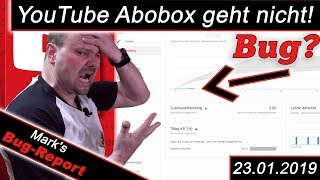 Videos werden nicht verteilt und sind nicht in der Abobox YouTube Bug vom 23012019 [upl. by Anikat]