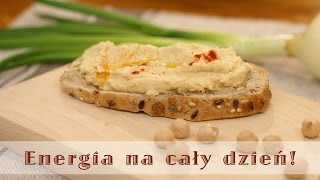 Hummus baba ghanoush i pasztet quotodzyskanyquot  energetyczne śniadanie [upl. by Julee]