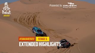 Extended highlights of the day presented by Gaussin  Stage 5  Dakar2022 [upl. by Marian]