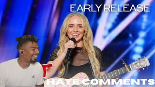 Early Release Madilyn Bailey Sings a Song Made of Hate Comments  AGT 2021 Reaction [upl. by Chimene]