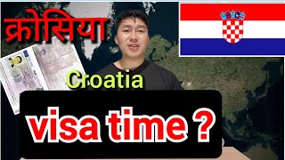 croatia visa time  croatia visa new update 2024  croatia permit update  vfs update 2024 [upl. by Dielu]