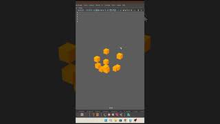 How to Create a MASH Network in Autodesk Maya  Easy Motion Graphics Tutorial mayamodeling short [upl. by Gelasias]