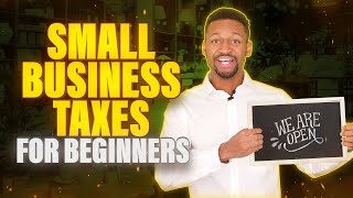 Small Business Taxes for Beginners amp New LLC Owners [upl. by Zwick566]