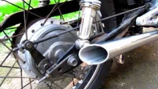 Honda CM125 Custom Monster Sound Slash Cut Pipes [upl. by Marek513]