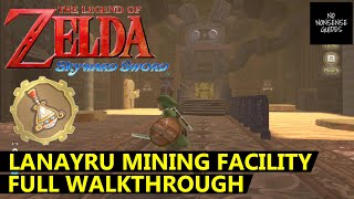 Skyward Sword Lanayru Mining Facility Walkthrough  Full Desert Dungeon Guide  Puzzles amp Boss [upl. by Anaimad]