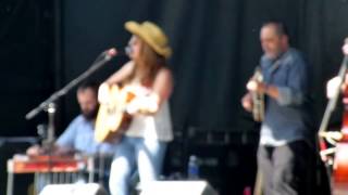 The Honeycutters cover quotHallelujahquot Merlefest 2015 [upl. by Burleigh366]