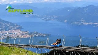 Alpyland Mottarone Alpine Coaster [upl. by Dirraj]