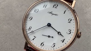 Breguet Classique Automatic Enamel Dial 7147BR299WU Breguet Classique Watch Review [upl. by Gregor731]