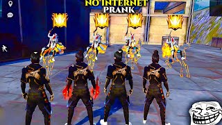 NO INTERNET PRANK QUEEN NADIYA FF  GARENA FREE FIRE [upl. by Xineohp683]