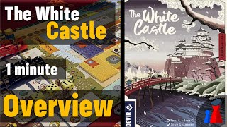 The White Castle 1 minute Overview  Peaky Boardgamer [upl. by Submuloc]