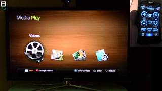iPhone Samsung Remote App for Samsung Smart TV [upl. by Conias]