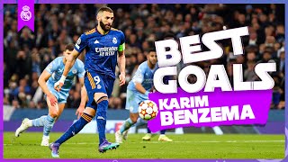 Karim BENZEMAS BEST Real Madrid goals [upl. by Enimzzaj]