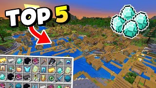 🔥 BEST OP Seeds for Minecraft pe 121 mcpe amp bedrock seeds [upl. by Pulsifer]