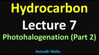 Hydrocarbon JEE Advanced  Reactivity and Selectivity in photohalogenation  jee 2025  neet 2025 [upl. by Kiyohara]