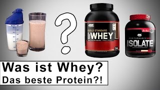 Was ist Whey Protein Wie wichtig ist es für den Muskelaufbau [upl. by Nelra]