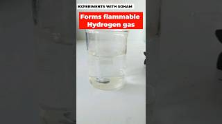 Lithium reaction with water chemistry inorganicchemistry practical [upl. by Enelyw187]