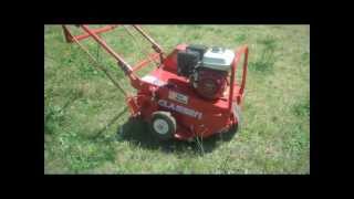 HOW TO Aerate Plug your Lawn Plugger Grass Aerator Conditioner Honda Engine [upl. by Yknarf]