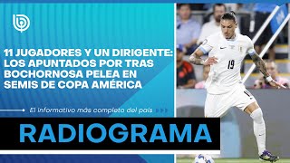 11 jugadores y un dirigente los apuntados por tras bochornosa pelea en semis de Copa América [upl. by Juanne]