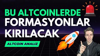 Bitcoindeki Paranın Altcoinlere Akmasına Çok Az Kaldı  Kripto Paralarda Sert Hareketler Yolda [upl. by Niels]